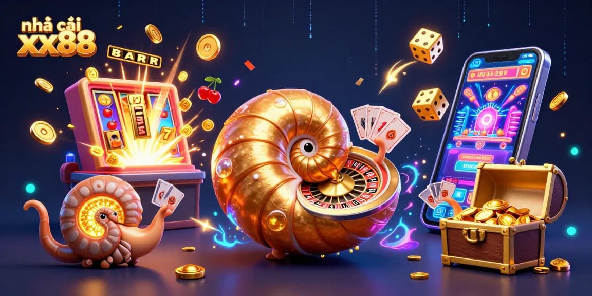 Experience thrilling gameplay at nhà cái xx88 with a giant nautilus roulette and stunning slot machine jackpots.