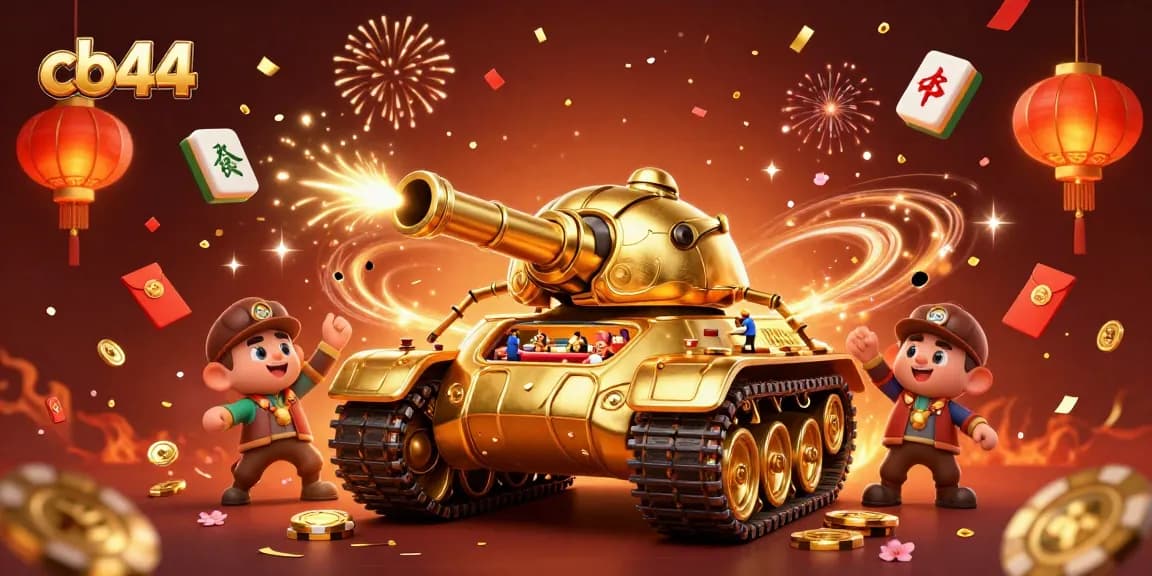 Experience the excitement of cb44 with a vibrant 3D casino celebration scene.