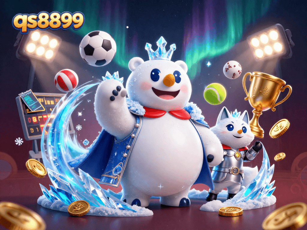 Engage in thrilling gaming adventures with qs8899, featuring polar bear royalty and fast-moving sports elements.