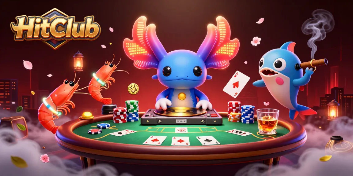 HitClub brings excitement to the gaming scene with vibrant characters and dynamic poker elements.