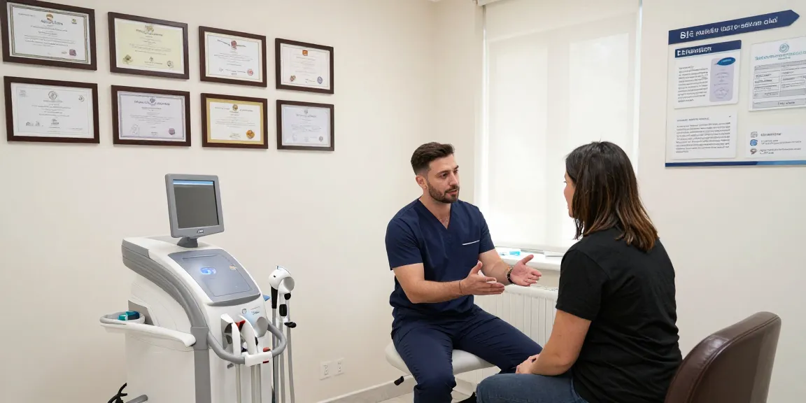Hair transplant Istanbul consultation with a trusted healthcare provider in a modern clinic setting.