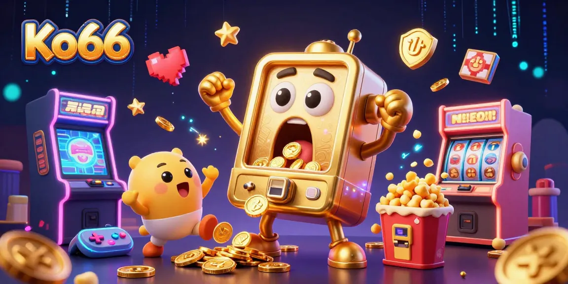 Spin the reels at Ko66 and experience thrilling wins with vibrant slot machines in action!