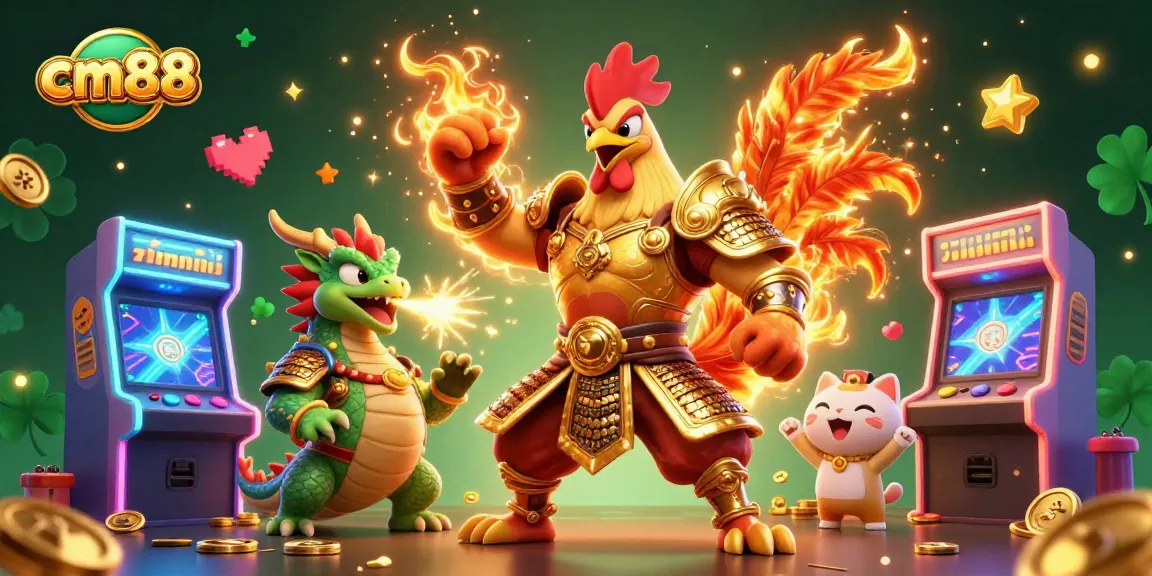 Experience thrilling gameplay with cm88 featuring unique characters and vibrant casino-themed elements.