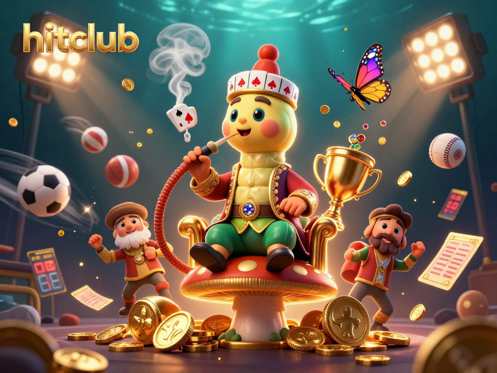 Join the hitclub for thrilling gambling action with captivating 3D illustrations and rich casino elements.