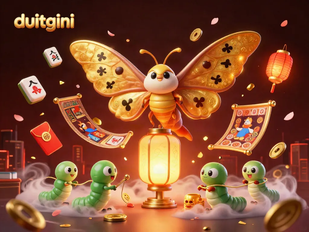 Experience the thrills of Duitgini with a rich scene showcasing vibrant casino-themed elements
