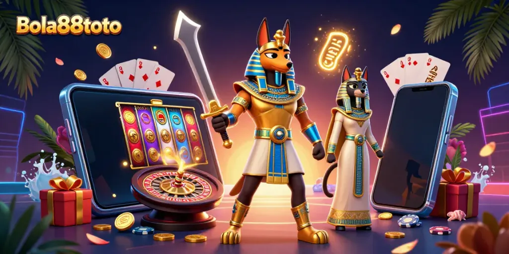 Engage with Bola88toto's vibrant casino world through exciting games and immersive experiences.