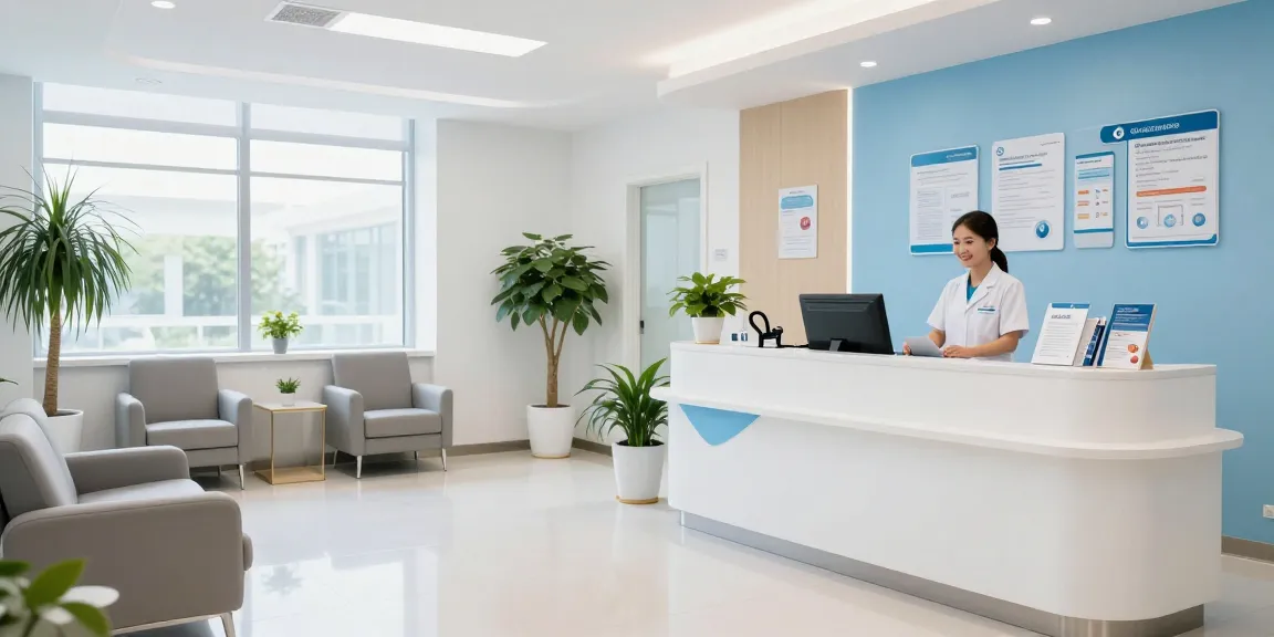 Luck8 healthcare services at a modern medical clinic focused on patient care.