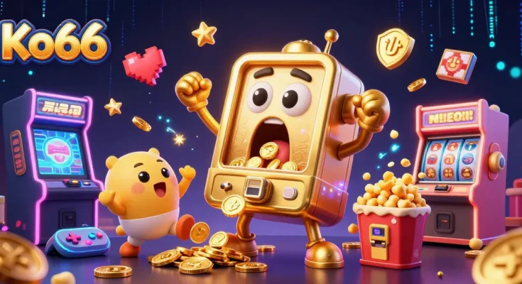 Spin the reels at Ko66 and experience thrilling wins with vibrant slot machines in action!