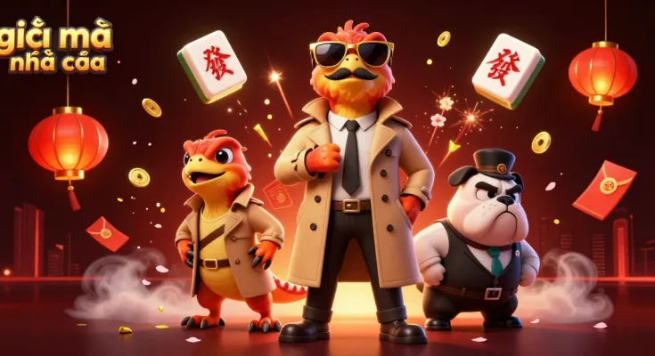 Engage in giải mã nhà cái with dynamic raptors in disguise amid rich casino visuals.