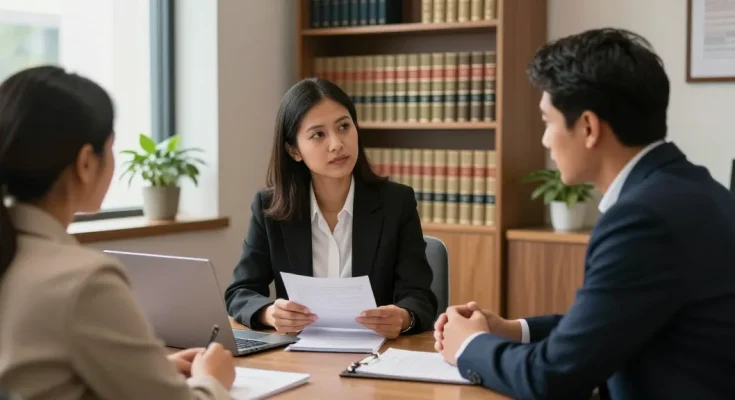 Engaging legal consultation with J.K. Chaudhary & Associates ensuring client support.